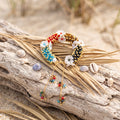 Rainbow Blossom Pearl Bracelet