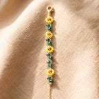 Golden Sunshine Floral Bracelet