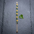 Golden Sunshine Floral Bracelet