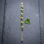 Golden Sunshine Floral Bracelet