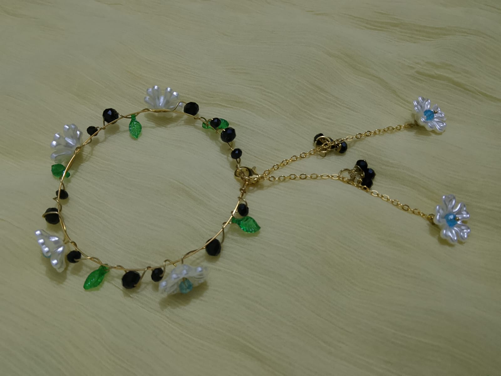 Enchanted Garden Beaded Bracelet