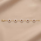 Minimalist Pearl Blossom Bracelet