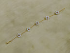 Minimalist Pearl Blossom Bracelet
