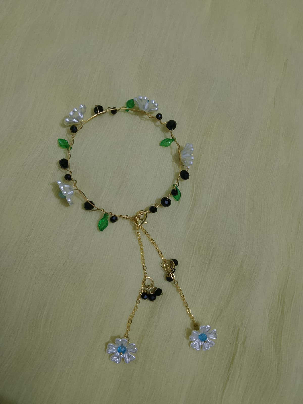 Enchanted Garden Beaded Bracelet