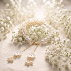 Ghungroo Pearl Cluster Bracelet