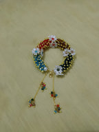 Rainbow Blossom Pearl Bracelet